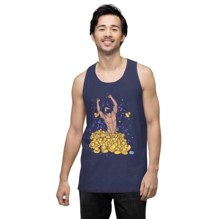 Men’s premium tank top - Cruising for Ducks - Image 28