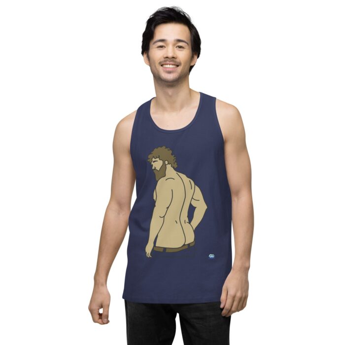 Men’s premium tank top - Curly Hair and All that Ass - Image 28