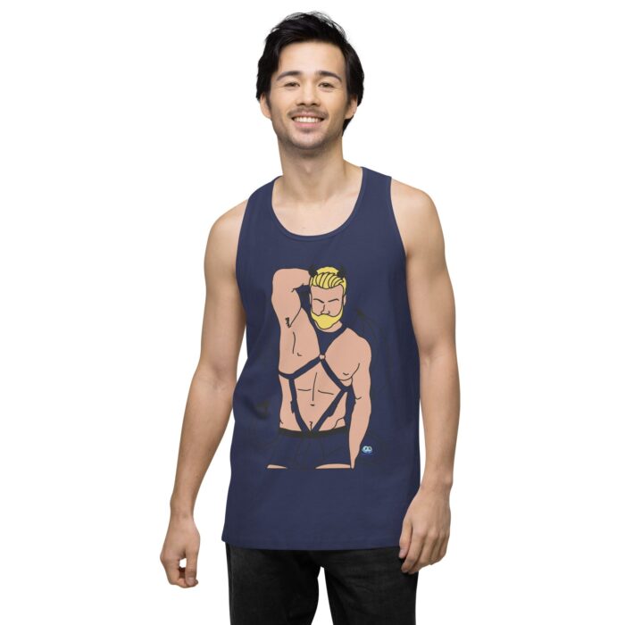 Men’s premium tank top - Devil - Image 27