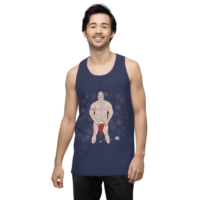Men’s premium tank top - Frosted - Image 27