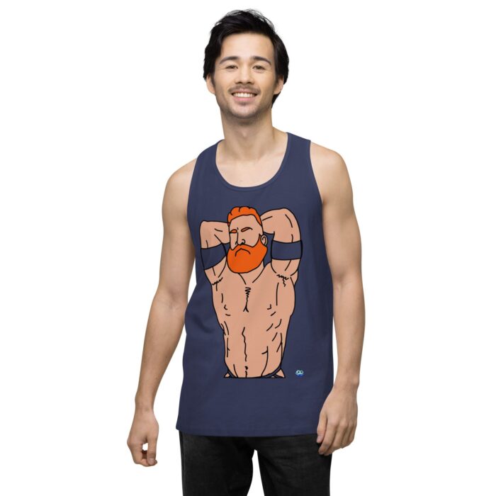 Men’s premium tank top - Ginger Pits - Image 27