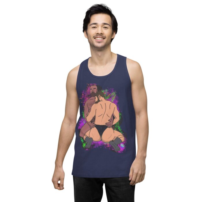 Men’s premium tank top - Mesh - Image 28