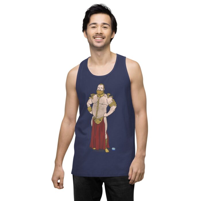Men’s premium tank top - Prince Slaya - Image 17
