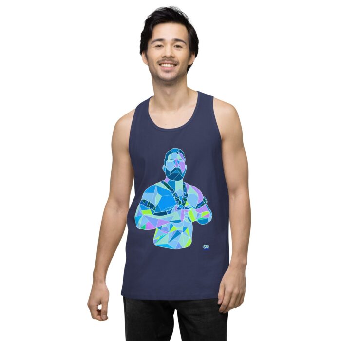 Men’s premium tank top - Shattered - Image 27