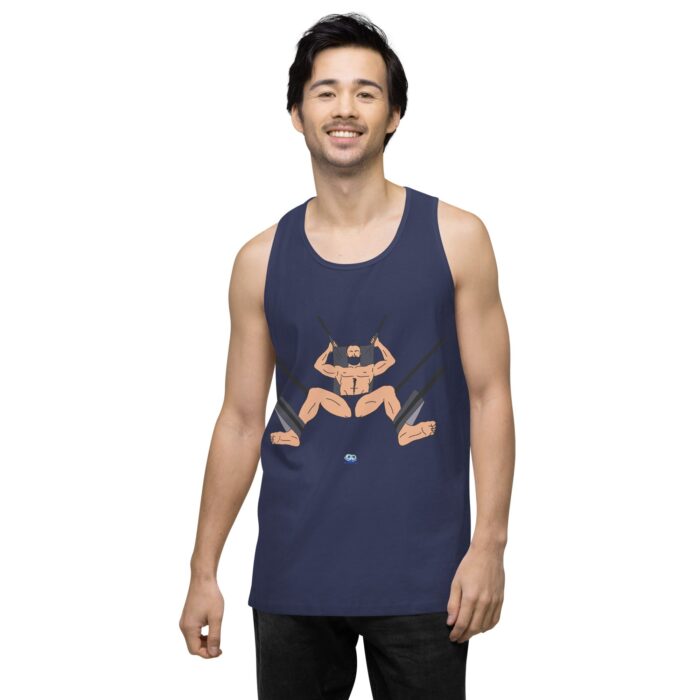 Men’s premium tank top - Sling Set - Image 28
