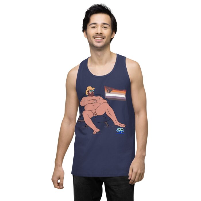 Men’s premium tank top - Beach Day - Image 22