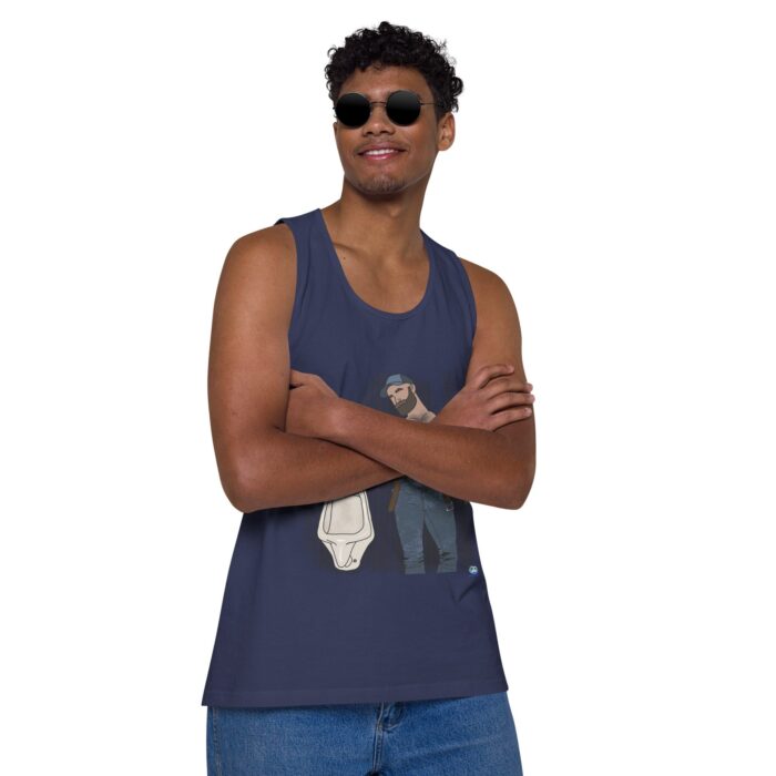 Men’s premium tank top - Urinal - Image 23