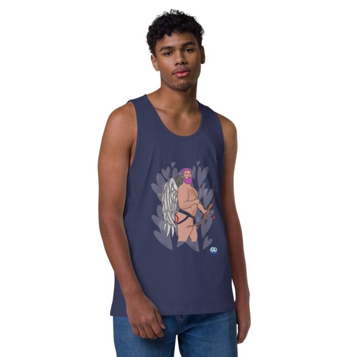 Men’s premium tank top - (Cupid) Target Acquired - Image 21
