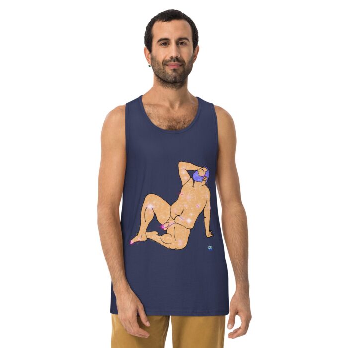 Men’s premium tank top - Cosmic - Image 12