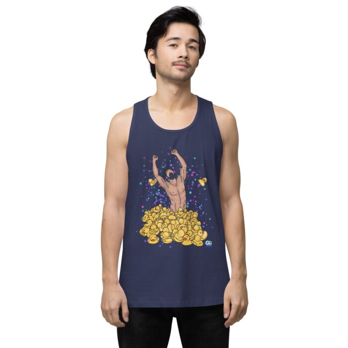 Men’s premium tank top - Cruising for Ducks - Image 27