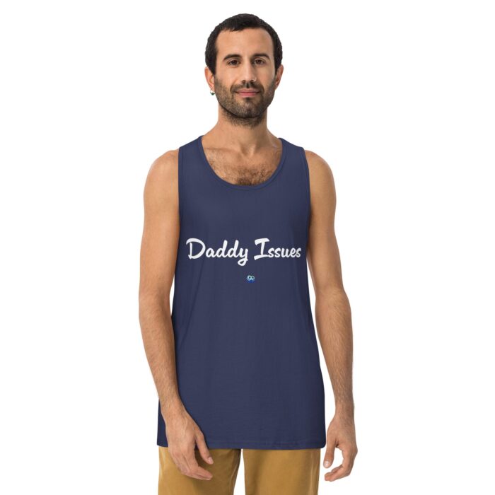 Men’s premium tank top - Daddy Issues - Image 12