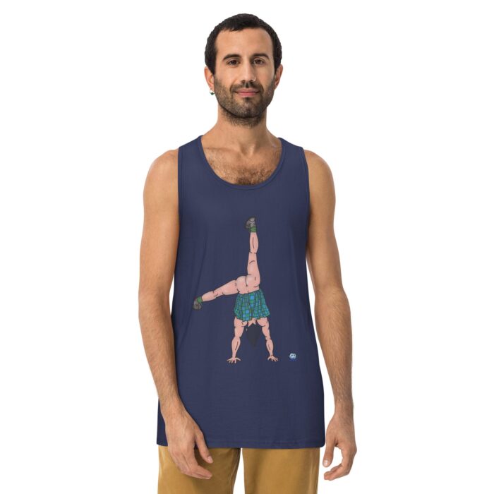 Men’s premium tank top - Flipped - Image 11