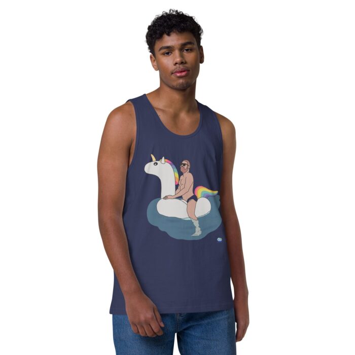 Men’s premium tank top - Float - Image 21