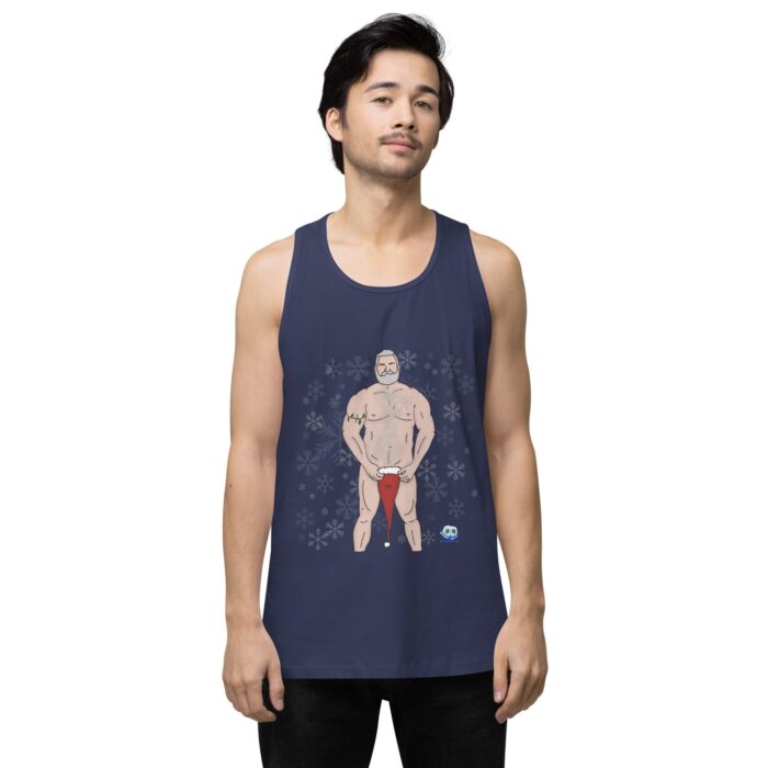 Men’s premium tank top - Frosted - Image 26