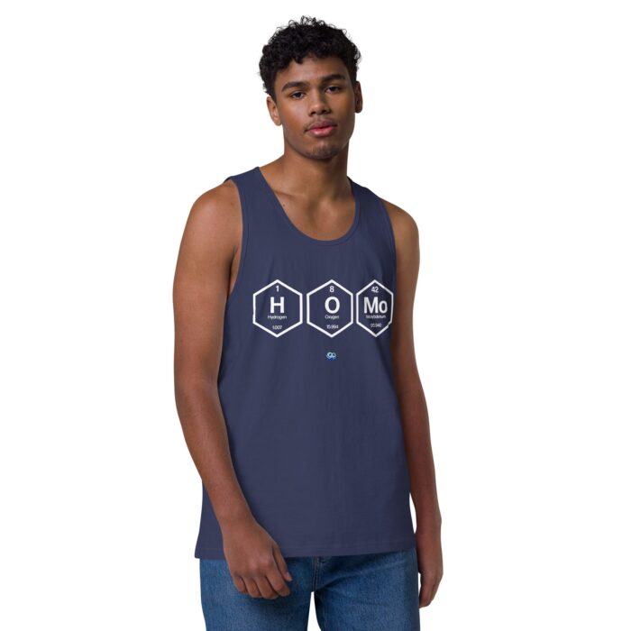 Men’s premium tank top - Homo Chemistry - Image 22