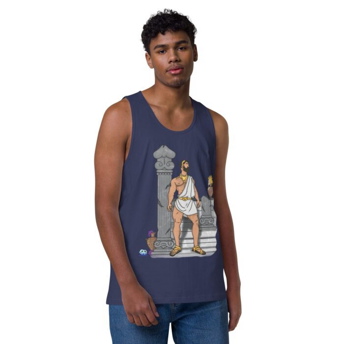 Men’s premium tank top - Hunkules - Image 21