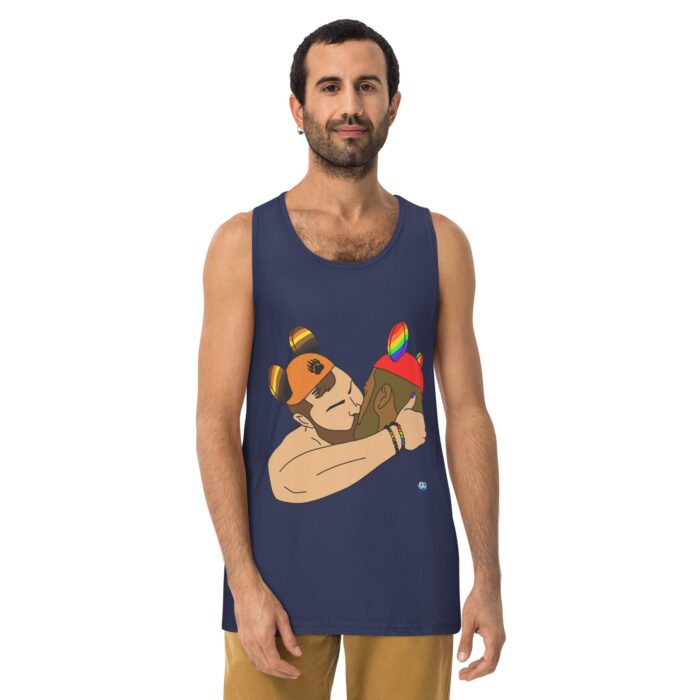 Men’s premium tank top - Magical Kiss - Image 12