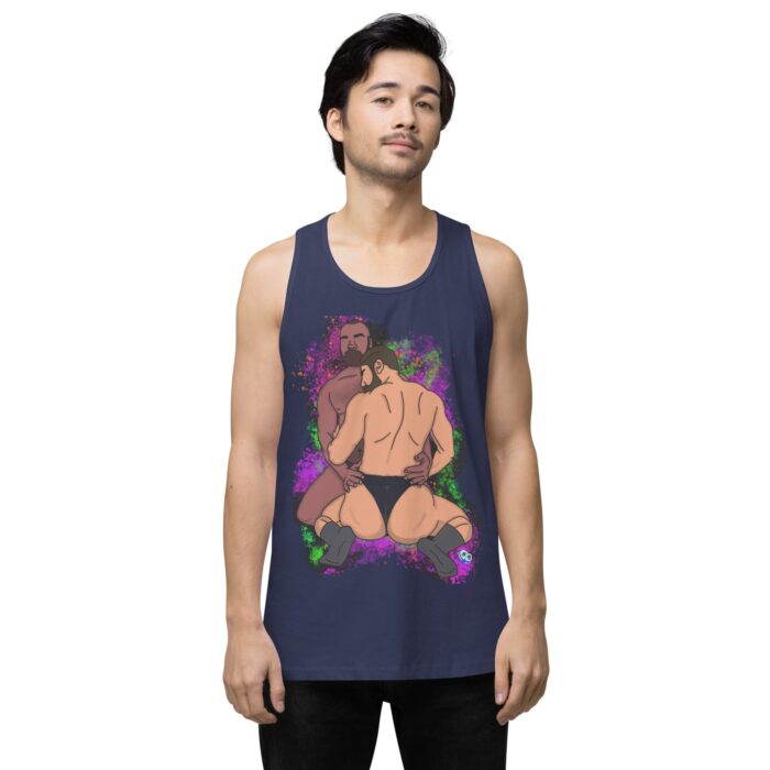 Men’s premium tank top - Mesh - Image 27