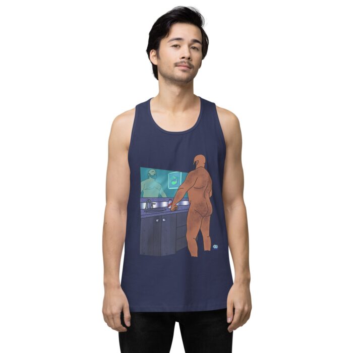 Men’s premium tank top - Morning Routine - Image 27