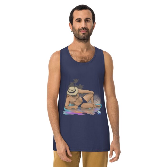 Men’s premium tank top - Oasis - Image 11