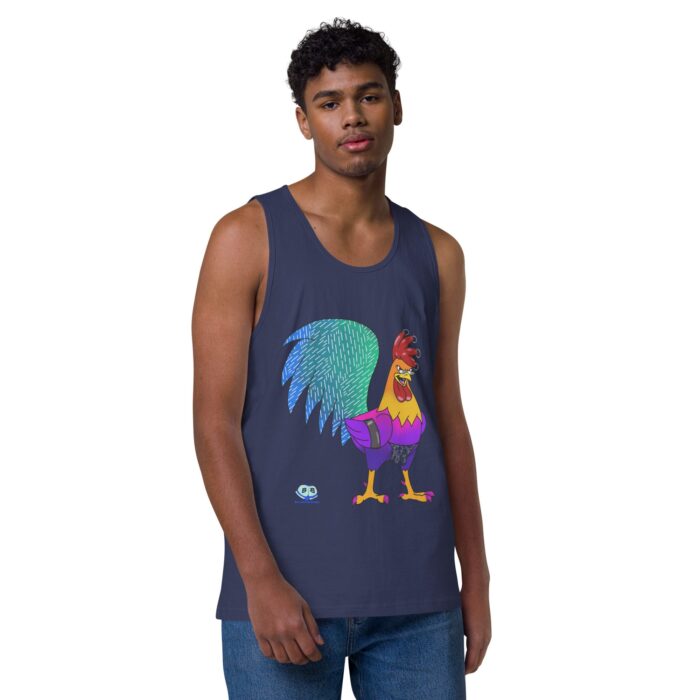 Men’s premium tank top - Pecker - Image 22