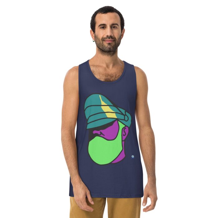 Men’s premium tank top - Pop Art Daddy - Image 12
