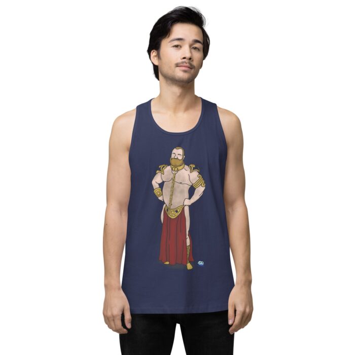 Men’s premium tank top - Prince Slaya - Image 16
