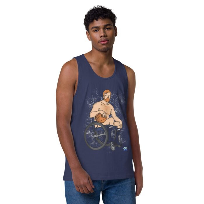 Men’s premium tank top - Rolling Heat - Image 21