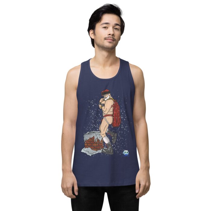 Men’s premium tank top - Santa's Sack - Image 27