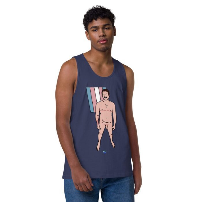Men’s premium tank top - Scars - Image 22
