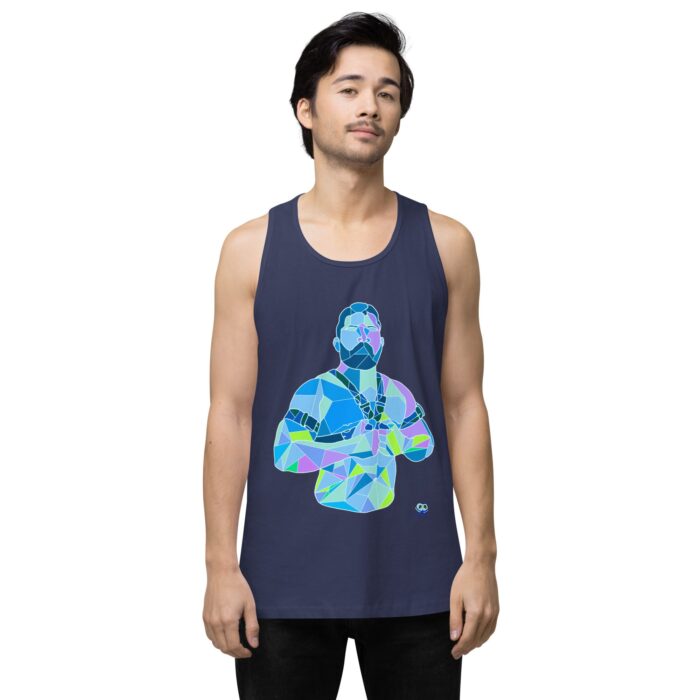 Men’s premium tank top - Shattered - Image 26