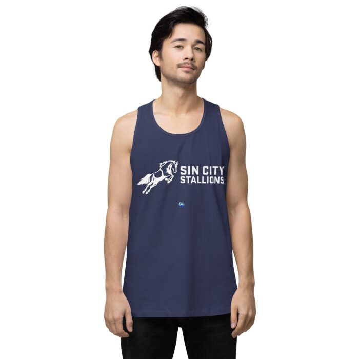 Men’s premium tank top - Sin City Stallions - Image 27