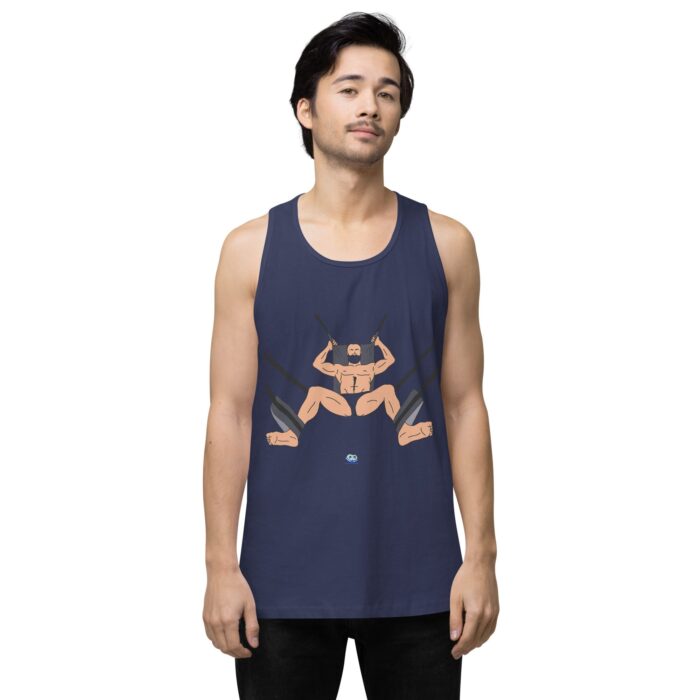 Men’s premium tank top - Sling Set - Image 27
