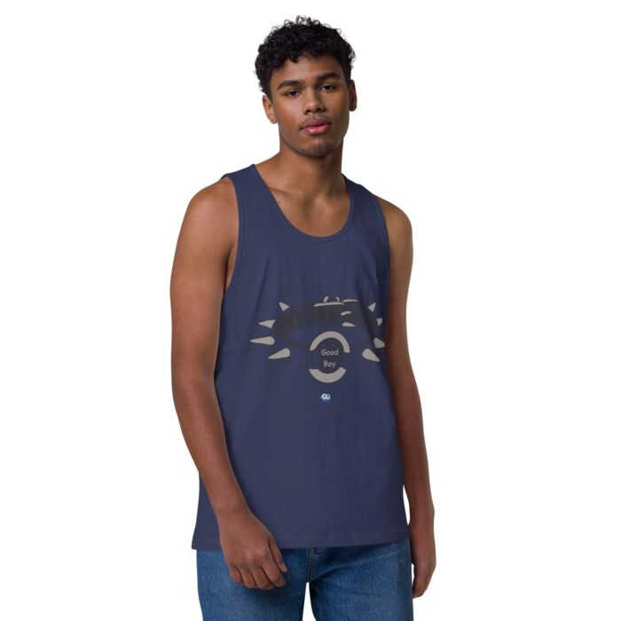 Men’s premium tank top - Spiked Collar - Image 22