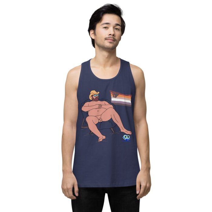Men’s premium tank top - Beach Day - Image 21