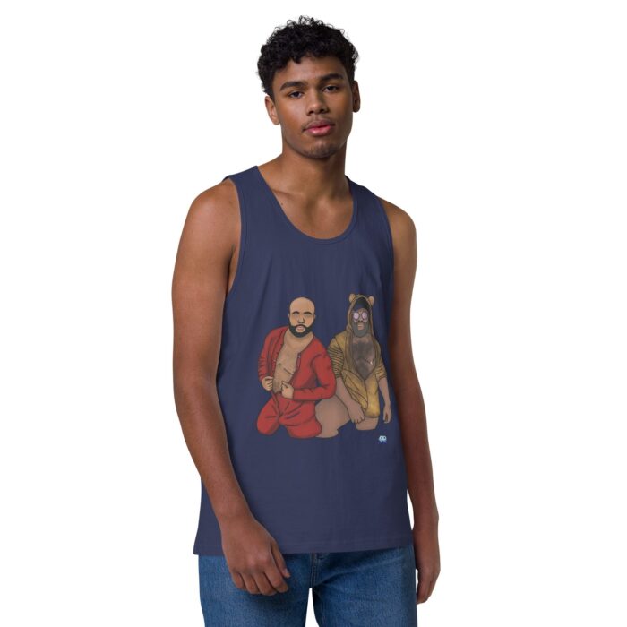 Men’s premium tank top - Sleepover - Image 21