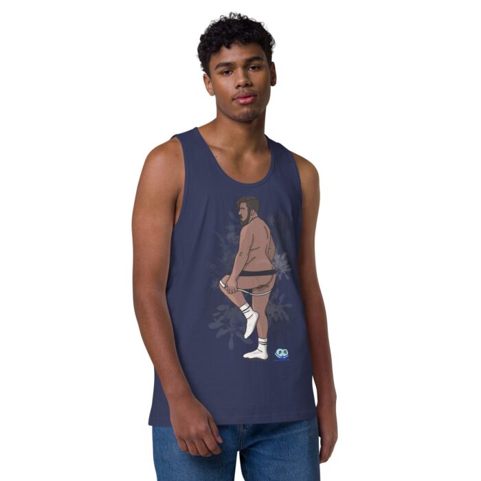 Men’s premium tank top - Undress - Image 21