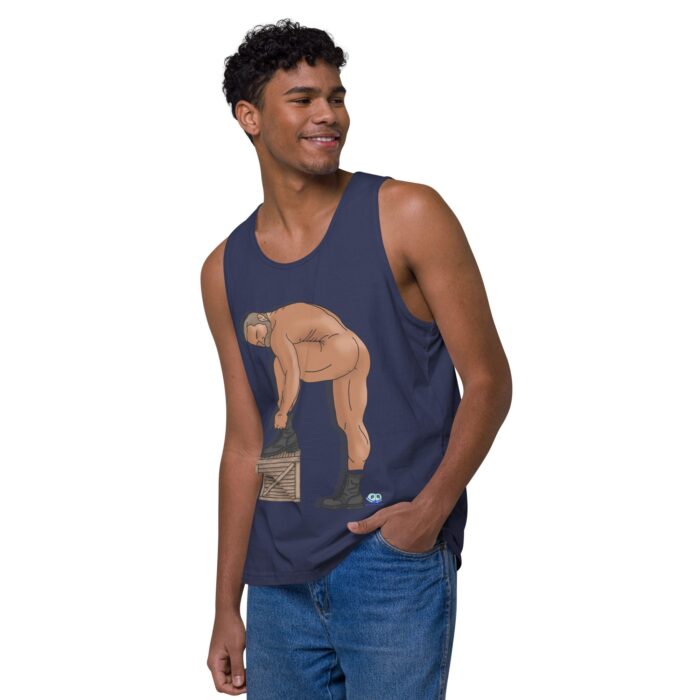 Men’s premium tank top - Crated - Image 20
