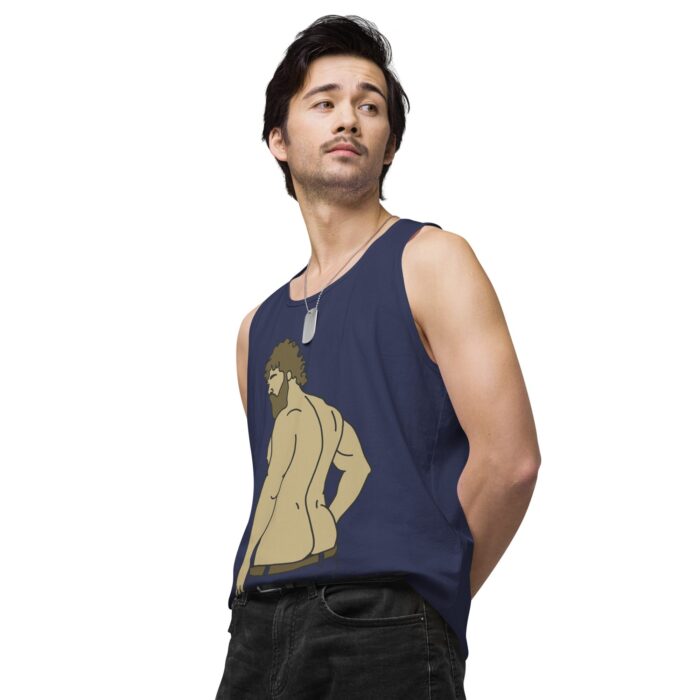 Men’s premium tank top - Curly Hair and All that Ass - Image 30