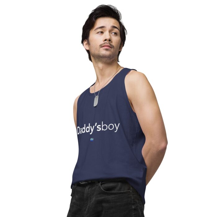 Men’s premium tank top - Daddy's Boy - Image 29