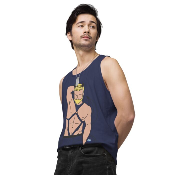 Men’s premium tank top - Devil - Image 29