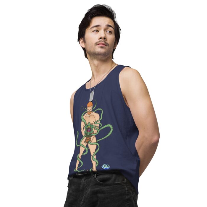 Men’s premium tank top - Feed Me - Image 30