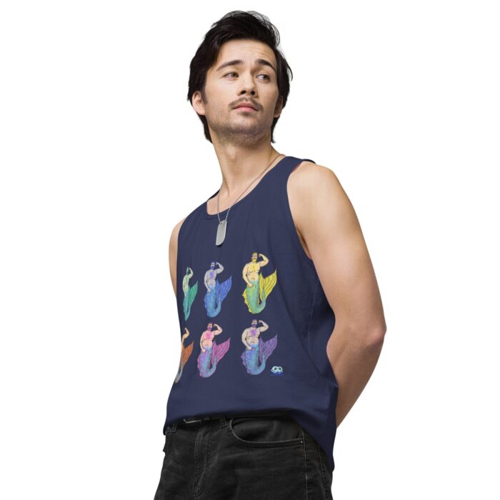 Men’s premium tank top - MerCub Multi - Image 29