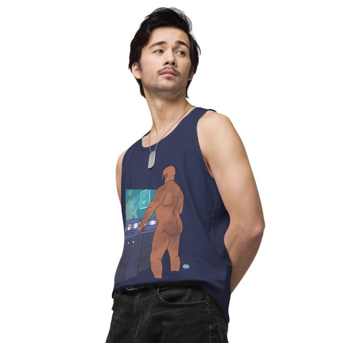Men’s premium tank top - Morning Routine - Image 30