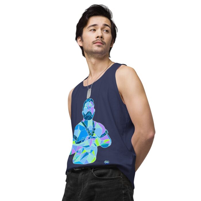 Men’s premium tank top - Shattered - Image 29