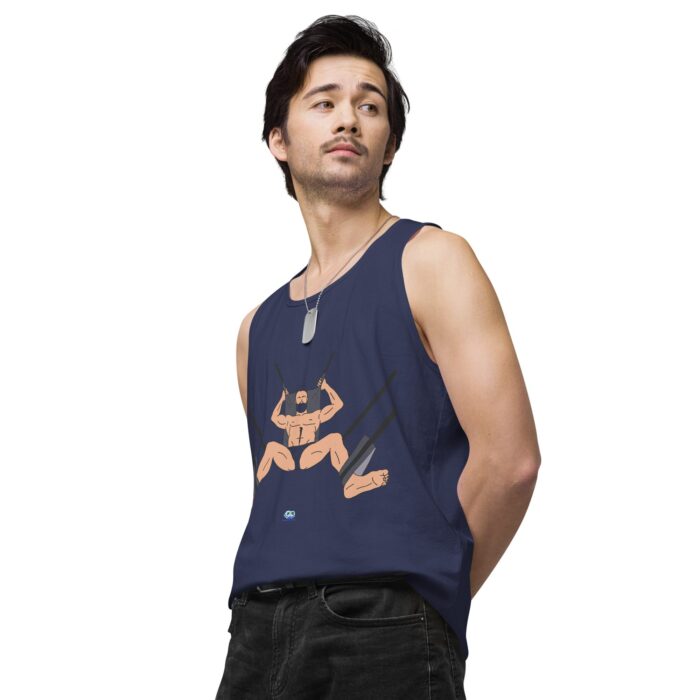 Men’s premium tank top - Sling Set - Image 30