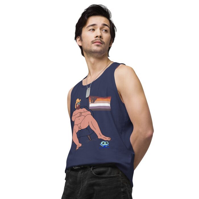 Men’s premium tank top - Beach Day - Image 24