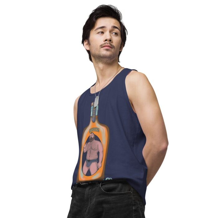 Men’s premium tank top - Two Fingers - Image 29