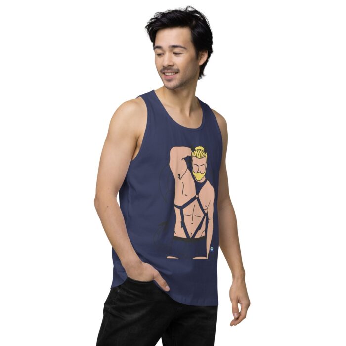 Men’s premium tank top - Devil - Image 28