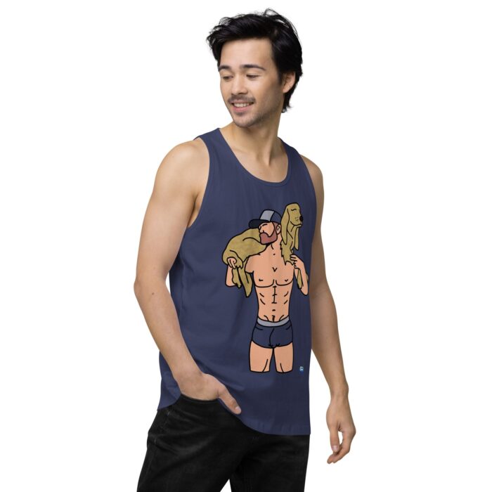 Men’s premium tank top - Man's Best Friend - Image 28